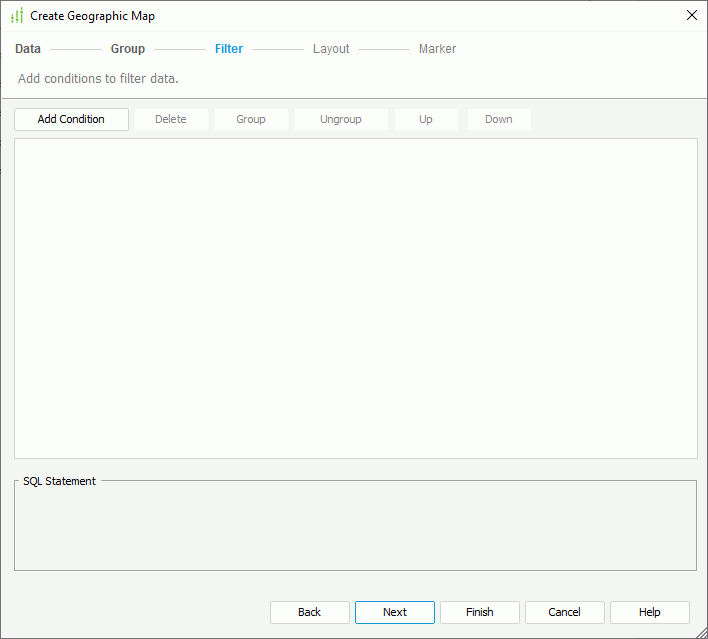 Create Geographic Map - Filter